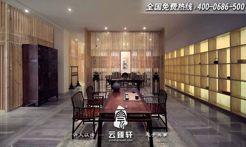 茶莊門(mén)面裝修圖片